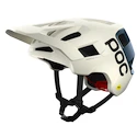Fietshelm POC Kortal Race MIPS Selentine Off-White/Calcite Blue Matt