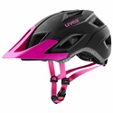Fietshelm Uvex  Access Black Mat - Berry