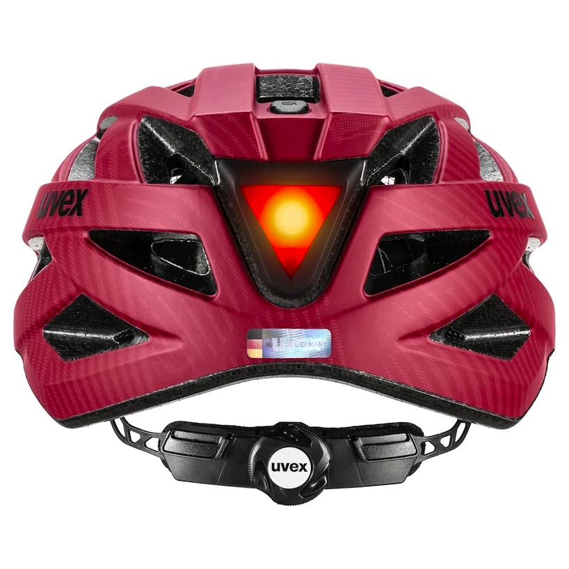 Fietshelm Uvex City I-VO  Ruby Red Matt (S4104191600)