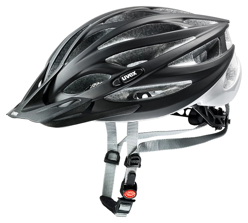 Fietshelm Uvex  Oversize Black Mat-Silver (S4101600600) 60 - 65 cm