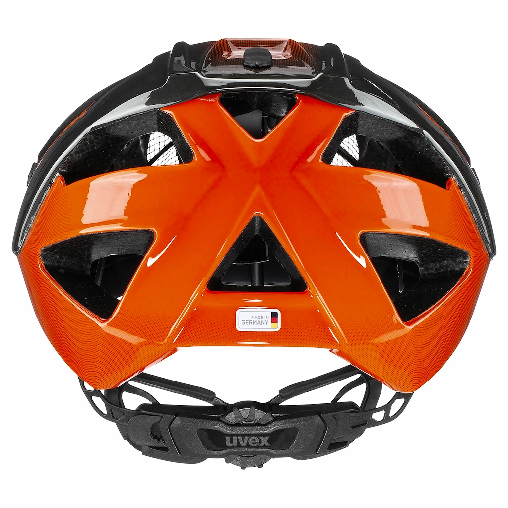 Fietshelm Uvex Quatro Titan - Orange (S4107752800)