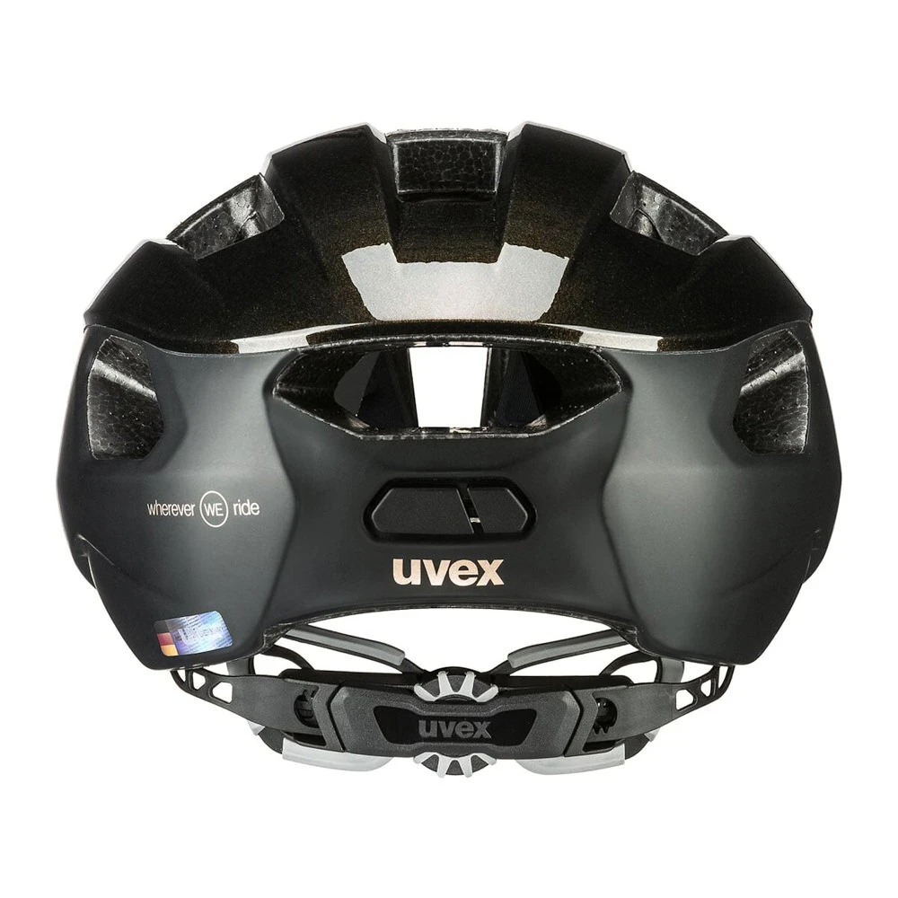 Fietshelm Uvex Rise CC Black Goldflakes We (S4100340100)