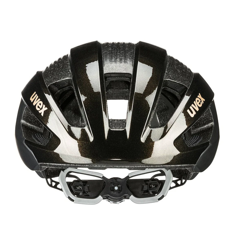 Fietshelm Uvex Rise CC Black Goldflakes We (S4100340100)