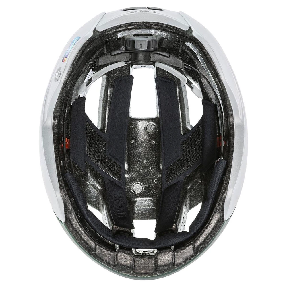 Fietshelm Uvex Rise CC Tocsen Irish Green-Silver M (S4100910200)