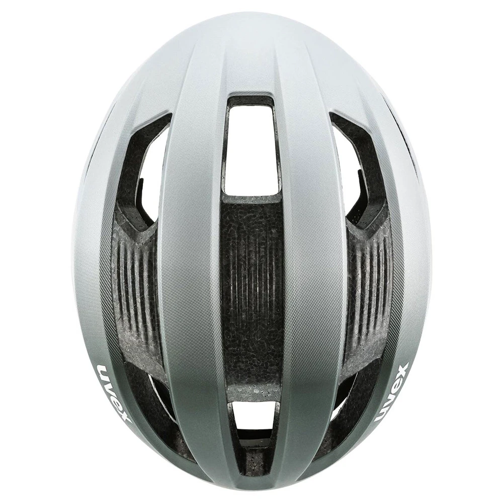 Fietshelm Uvex Rise CC Tocsen Irish Green-Silver M (S4100910200)