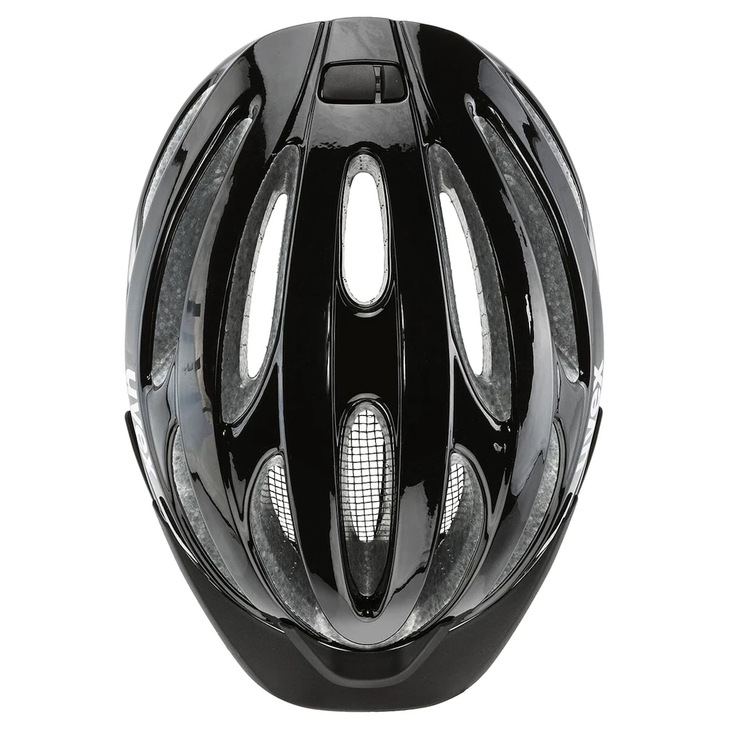 Fietshelm Uvex True Black-Silver (S4100530500)