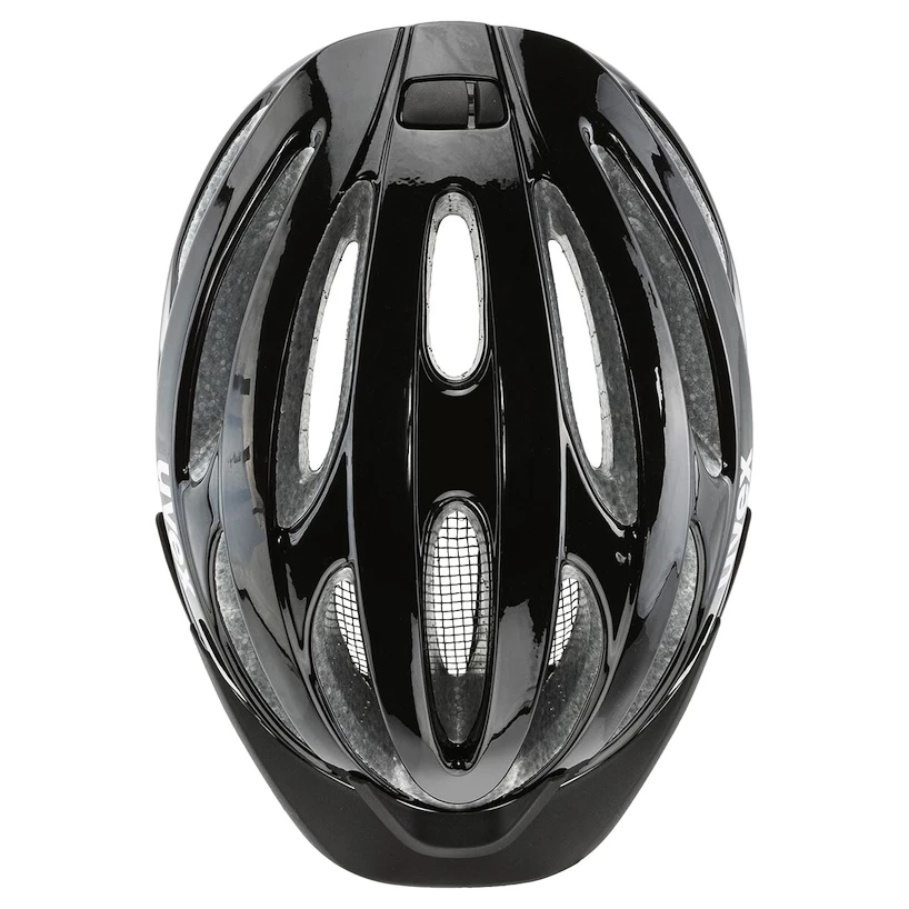 Fietshelm Uvex True Black-Silver (S4100530500)