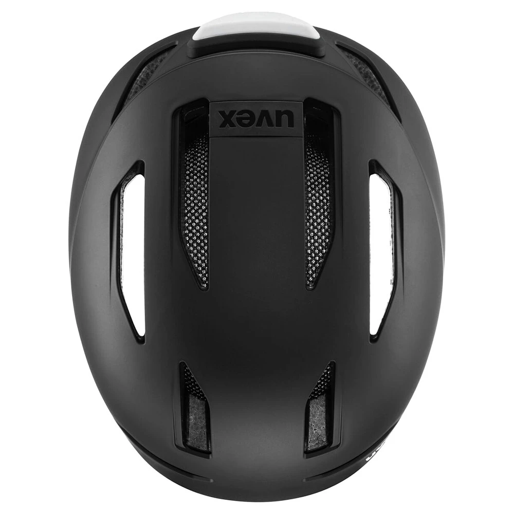 Fietshelm Uvex Urban Planet LED Black Matt (S4100650100)