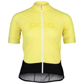 Fietsshirt POC Essential Road Logo Jersey Sulfur Yellow