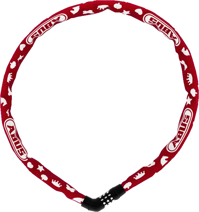 Fietsslot Abus  Steel-O-Chain 4804C/75 RD SYMBOLS