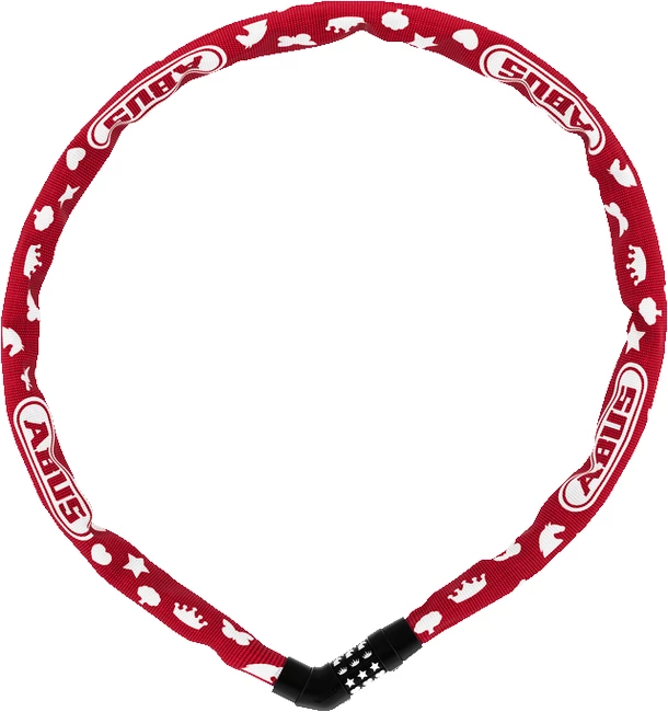 Fietsslot Abus  Steel-O-Chain 4804C/75 RD SYMBOLS