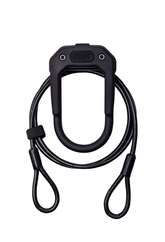 Fietsslot Hiplok  D-Lock Dx Plus All Black With 2M Cable (Dxp1Ab)