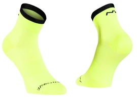 Fietssokken NorthWave Origin Mid Yellow Fluo/Black