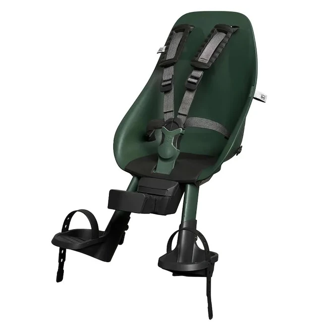 Fietsstoeltje Urban Iki  BIO Front seat Mosu Green/Bincho Black
