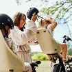 Fietsstoeltje Urban Iki  BIO Front seat Oishi Beige/Bincho Black