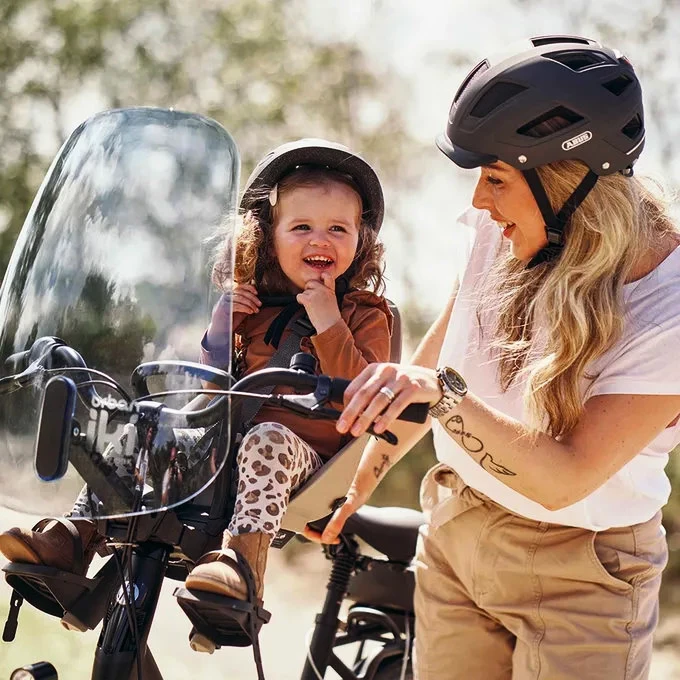 Fietsstoeltje Urban Iki  Front seat Koge Brown/Kurumi Brown