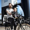 Fietsstoeltje Urban Iki  Rear seat Carrier mounting Koge Brown/Bincho Black