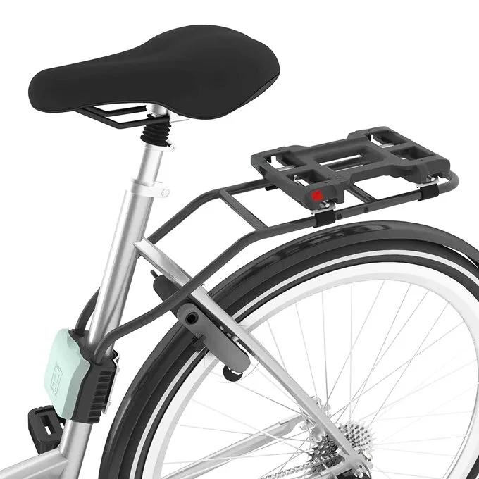 Fietsstoeltje Urban Iki  Rear seat Frame mounting Aotake Mint Blue/Shinju White