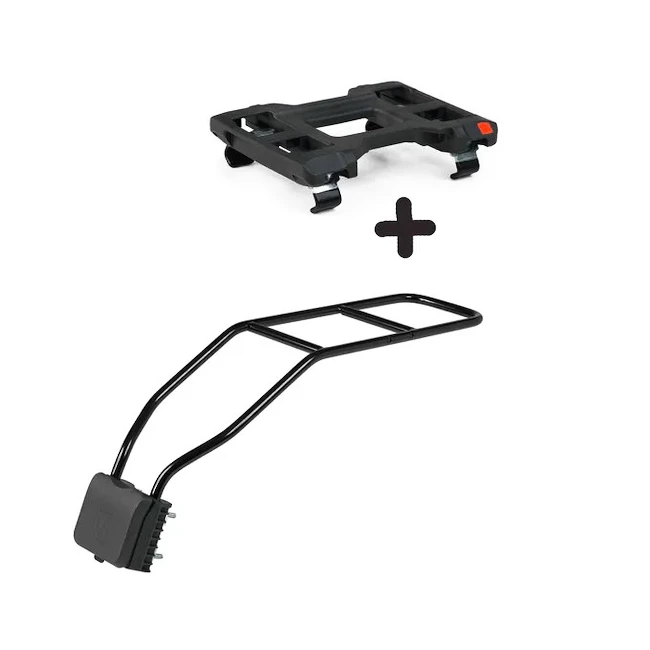 Fietsstoeltje Urban Iki  Rear seat Frame mounting Bincho Black/Bincho Black