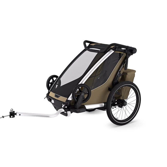 Fietstrailer Thule Chariot Cross 2 single faded khaki