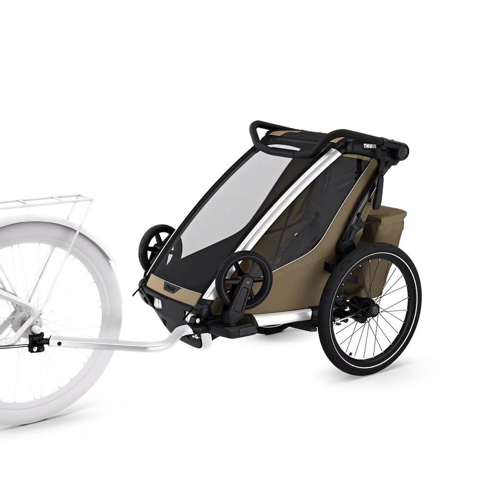 Fietstrailer Thule Chariot Cross 2 single faded khaki