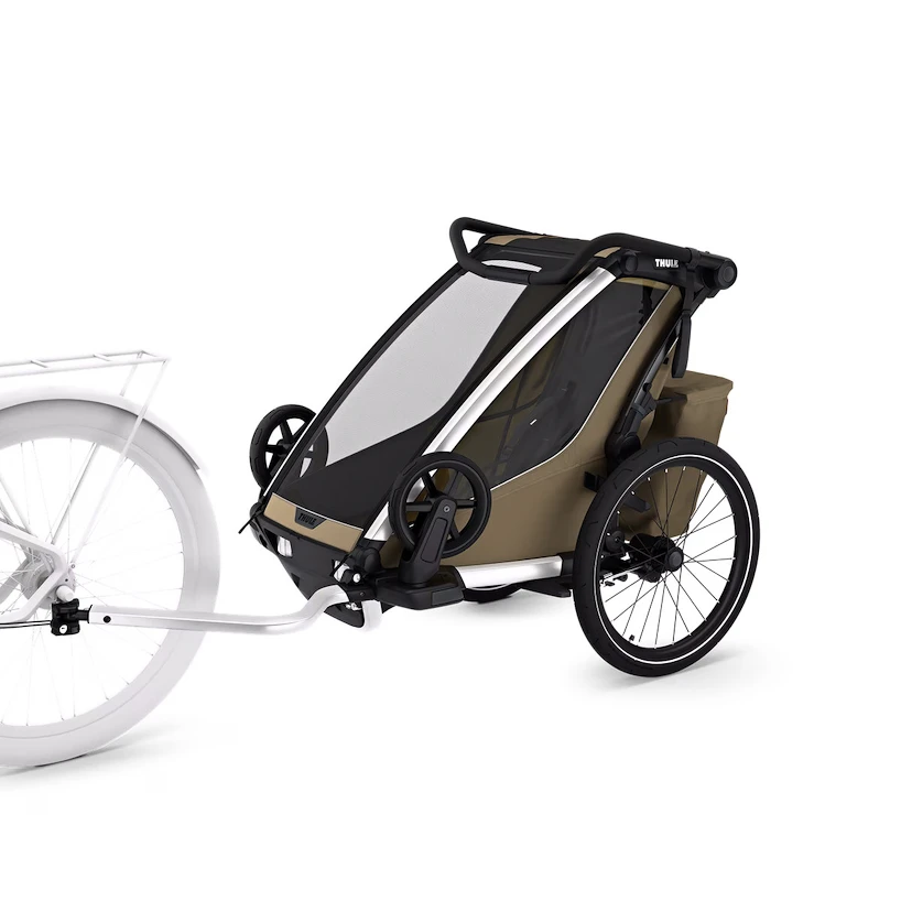 Fietstrailer Thule Chariot Cross 2 single faded khaki
