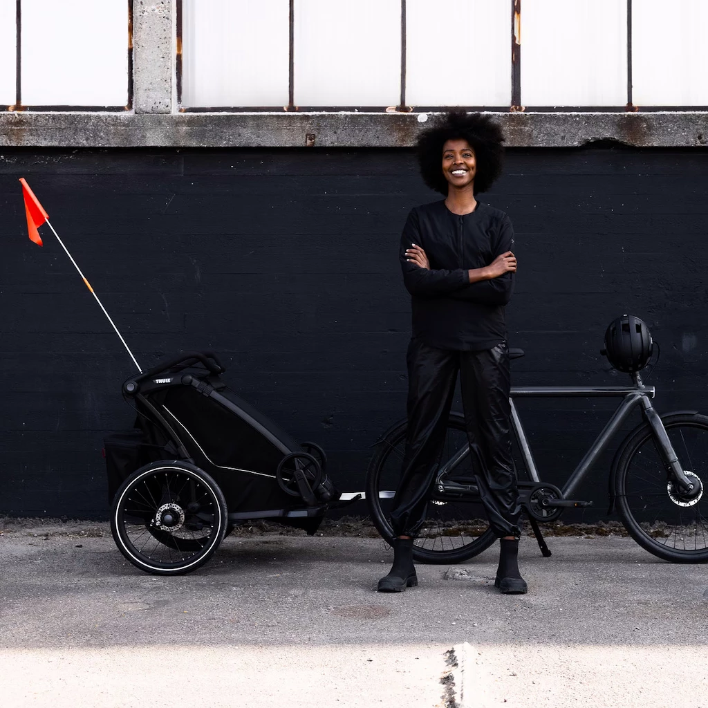 Fietstrailer Thule Chariot Sport 2 single black