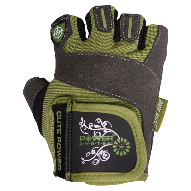 Fitness handschoenen Power System  Cute Power Green XS