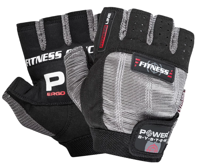 Fitness handschoenen Power System  Fitness Black/Gray
