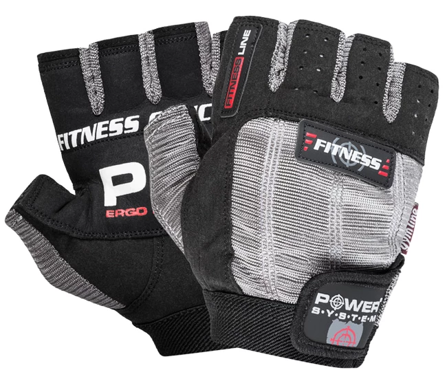 Fitness handschoenen Power System  Fitness Black/Gray