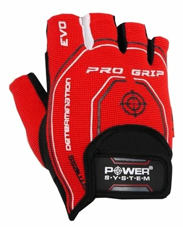 Fitness handschoenen Power System  Pro Grip Evo Red