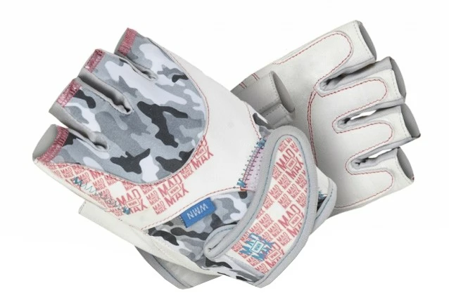 Fitnesshandschoenen voor dames MadMax  No Matter MFG931 White