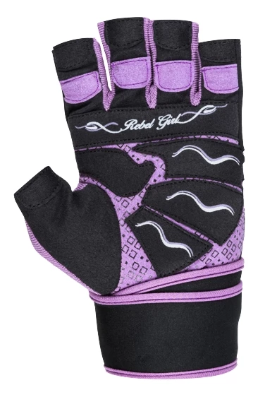 Fitnesshandschoenen voor dames Power System  Rebell Girl Purple XS