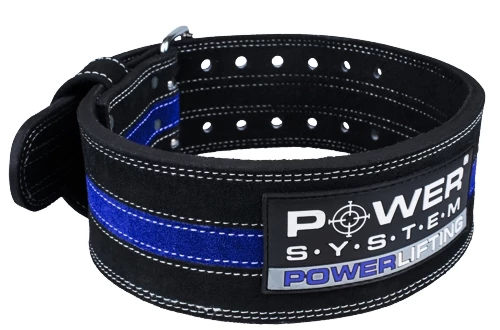 Fitnessriem Power System  Powerlifting Blue