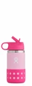 Fles Hydro Flask  Wide Mouth Kids Straw Lid & Boot 12 oz (355 ml)