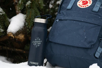 Fles Primus  Klunken Bottle 0.7 L Winter Royal Blue