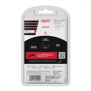 Gebitsbeschermer Opro  BRONZE Black Senior