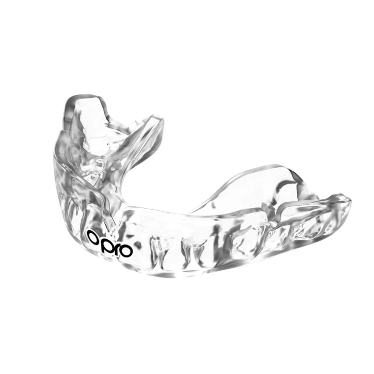 Gebitsbeschermer Opro  INSTANT CUSTOM FIT SOLIDS Clear Senior