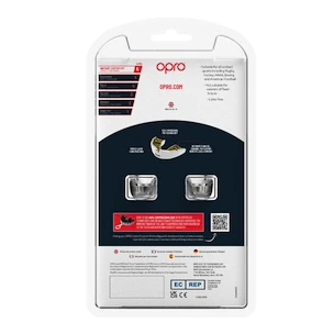 Gebitsbeschermer Opro  INSTANT CUSTOM FIT SOLIDS Clear Senior