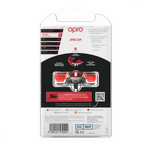 Gebitsbeschermer Opro  PLATINUM Black/Red/White Senior