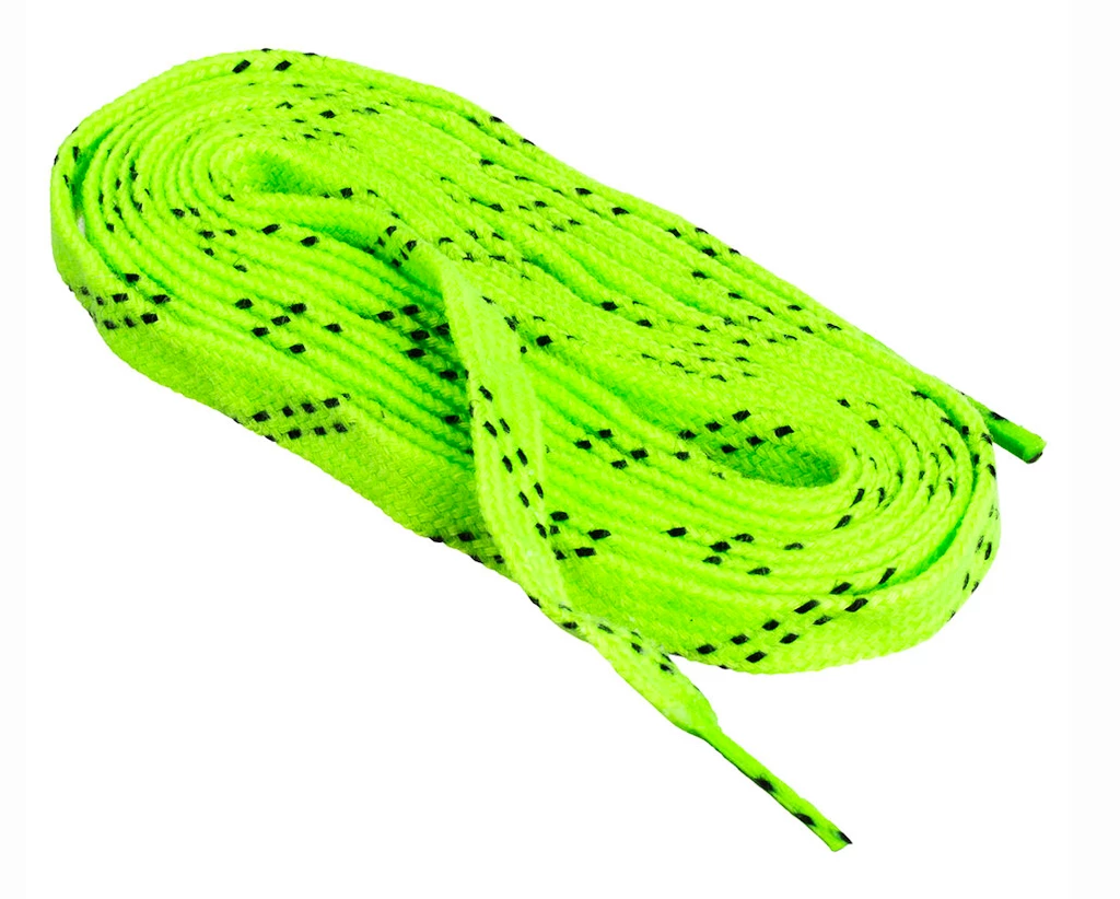 Gewaxte ijshockeyveters Sportstape  70N Double Tracer Waxed Lace Green