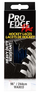 Gewaxte ijshockeyveters Sportstape  Solid Red Double Tracer Waxed Lace 70S Blue  274 cm