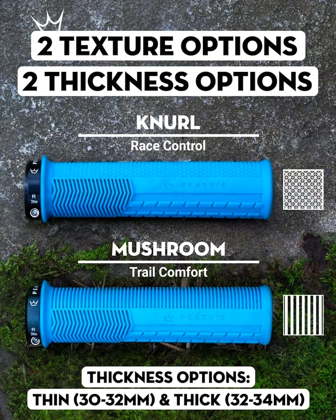 Grips PEATY'S  Monarch mushroom thick mango (pgm-msh-thk-mng-20)