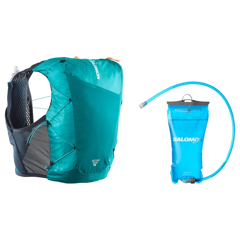 Hardloopvest Salomon Active Skin 12 Reservoir Tahitian Tide/C