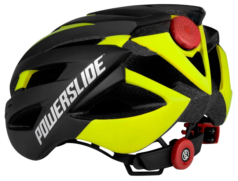 Helm Powerslide  Race Attack Black/Yellow XS/S