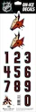 Helmnummers Sportstape  ALL IN ONE HELMET DECALS - ARIZONA COYOTES