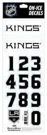 Helmnummers Sportstape ALL IN ONE HELMET DECALS - LOS ANGELES KINGS