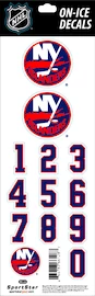 Helmnummers Sportstape ALL IN ONE HELMET DECALS - NEW YORK ISLANDERS