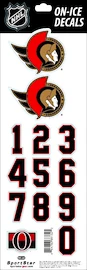 Helmnummers Sportstape ALL IN ONE HELMET DECALS - OTTAWA SENATORS