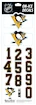 Helmnummers Sportstape  ALL IN ONE HELMET DECALS - PITTSBURGH PENGUINS